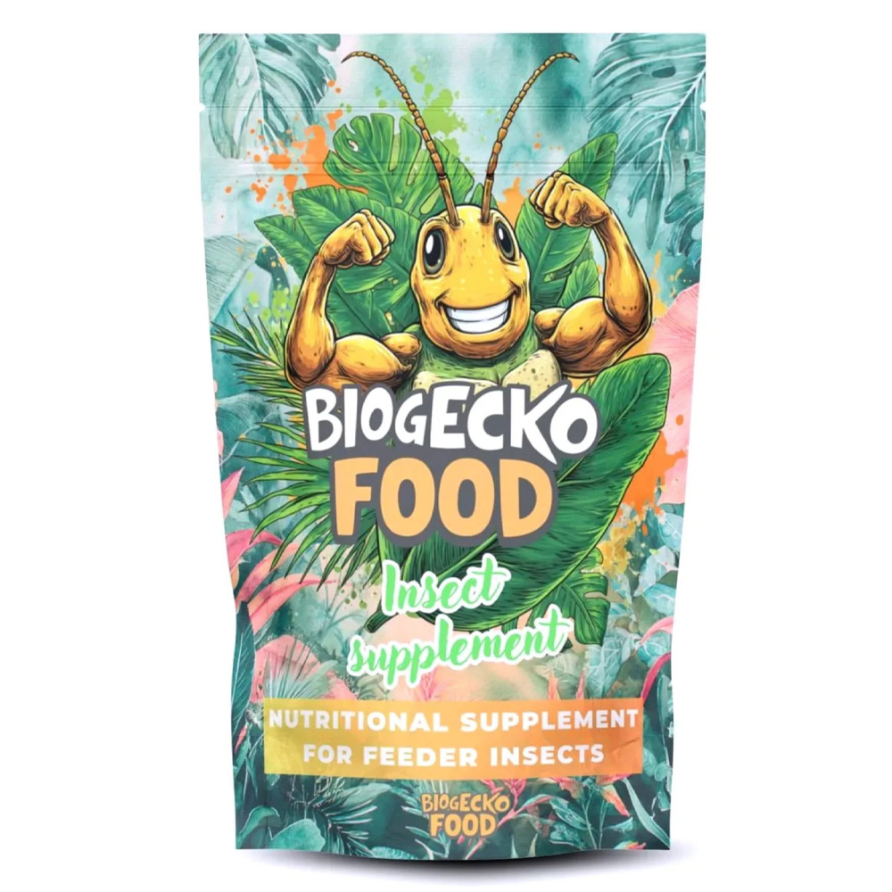 BioGecko Food Insect Supplement Suplement dla Owadów Karmowych 50g